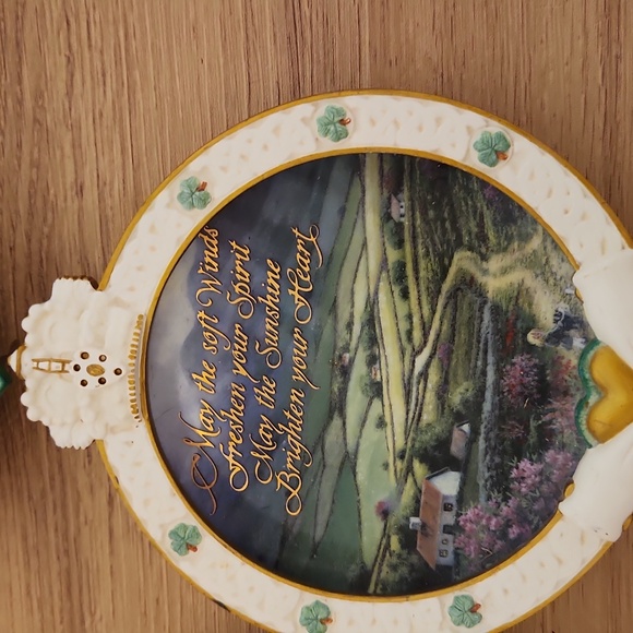 BNNT Bradford Exchange Irish Blessing Plates-4 - Picture 5 of 6